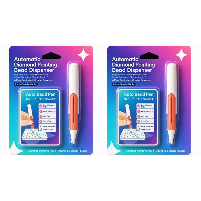 💎Automatic Diamond Painting Bead Dispenser(📦Buy 2 Sets, Get FREE Shipping)