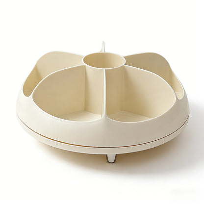 360-Degree Rotating Minimalist Cosmetic Organizer