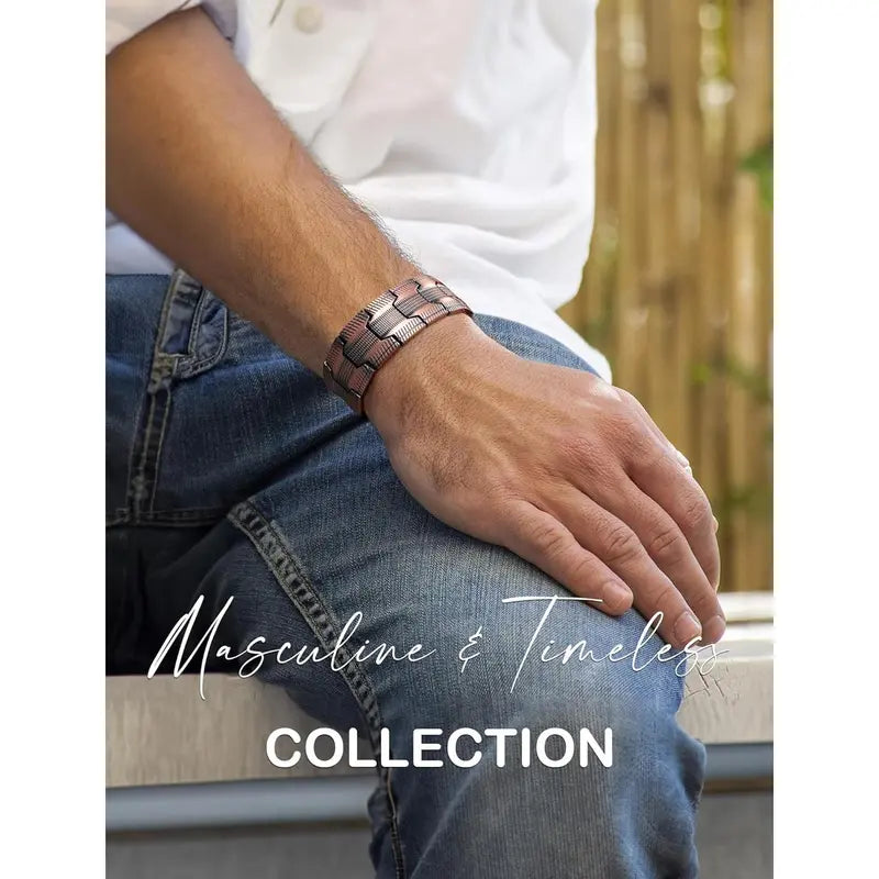 Copper magnetic bracelet——Relieve fatigue and promote blood circulation