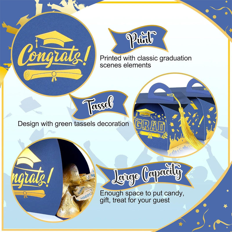 🎓mini graduation cap candy cards✨