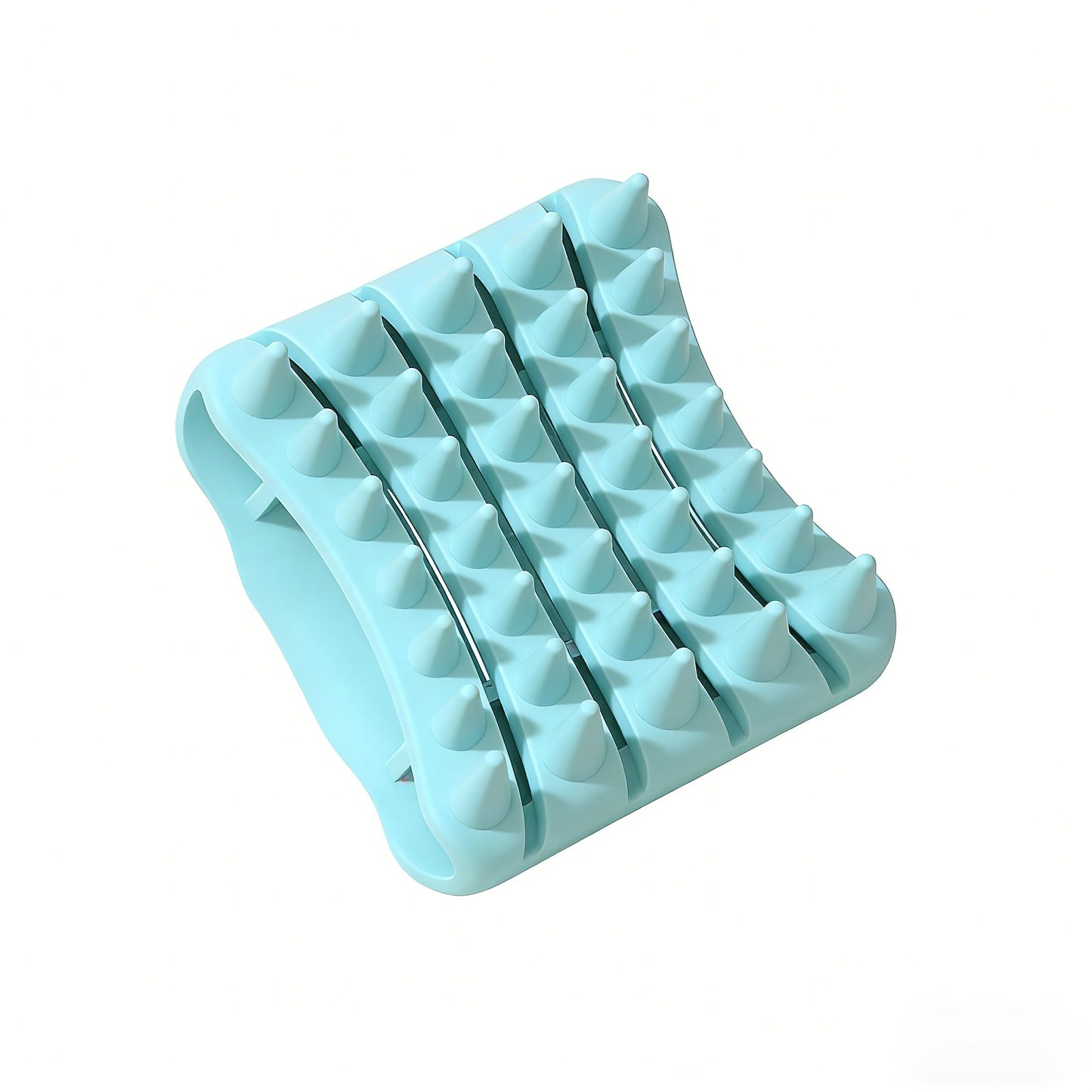 Ergonomic Elastic Silicone Scalp Massager and Shampoo Brush