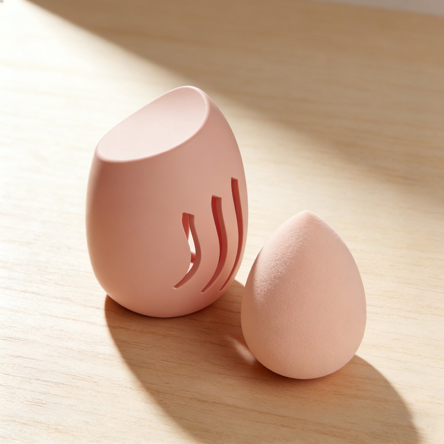 Premium Breathable Silicone Beauty Blender Travel Case