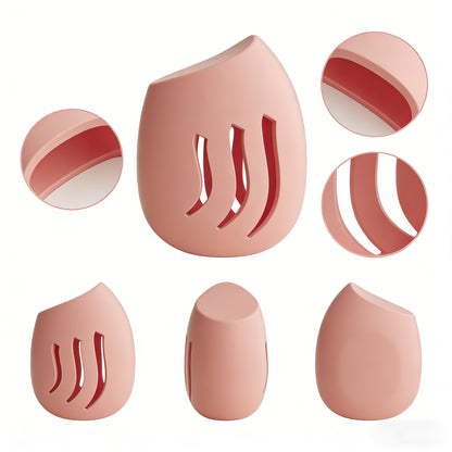 Premium Breathable Silicone Beauty Blender Travel Case