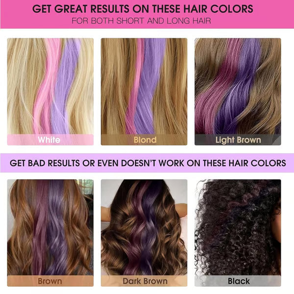 Festive Fun Hair Chalk Combs🪮