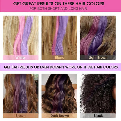 Festive Fun Hair Chalk Combs🪮