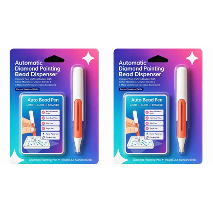 💎Automatic Diamond Painting Bead Dispenser(📦Buy 2 Sets, Get FREE Shipping)