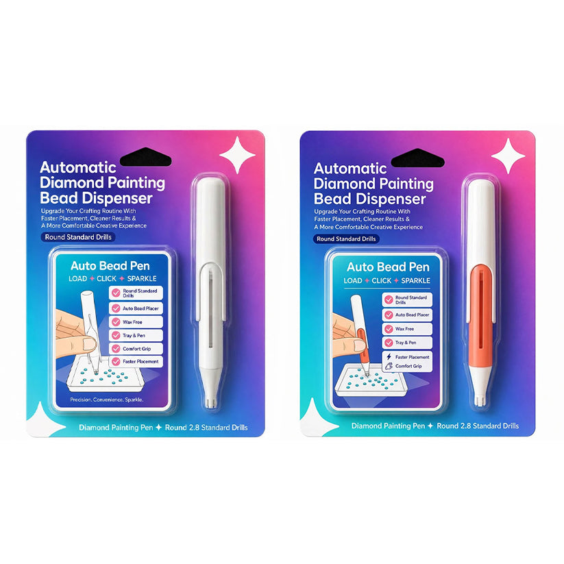 💎Automatic Diamond Painting Bead Dispenser(📦Buy 2 Sets, Get FREE Shipping)