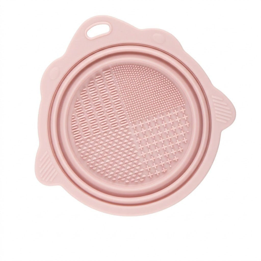 Professional Foldable Silicone Makeup Brush Cleaning Station