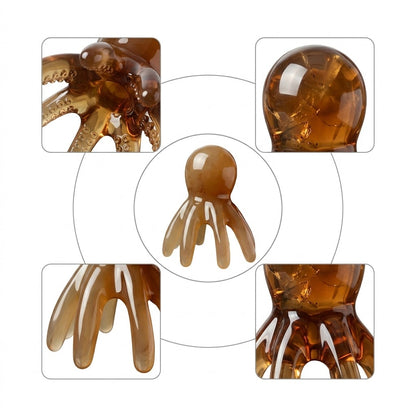 Professional Octopus Scalp Meridian Massage Comb