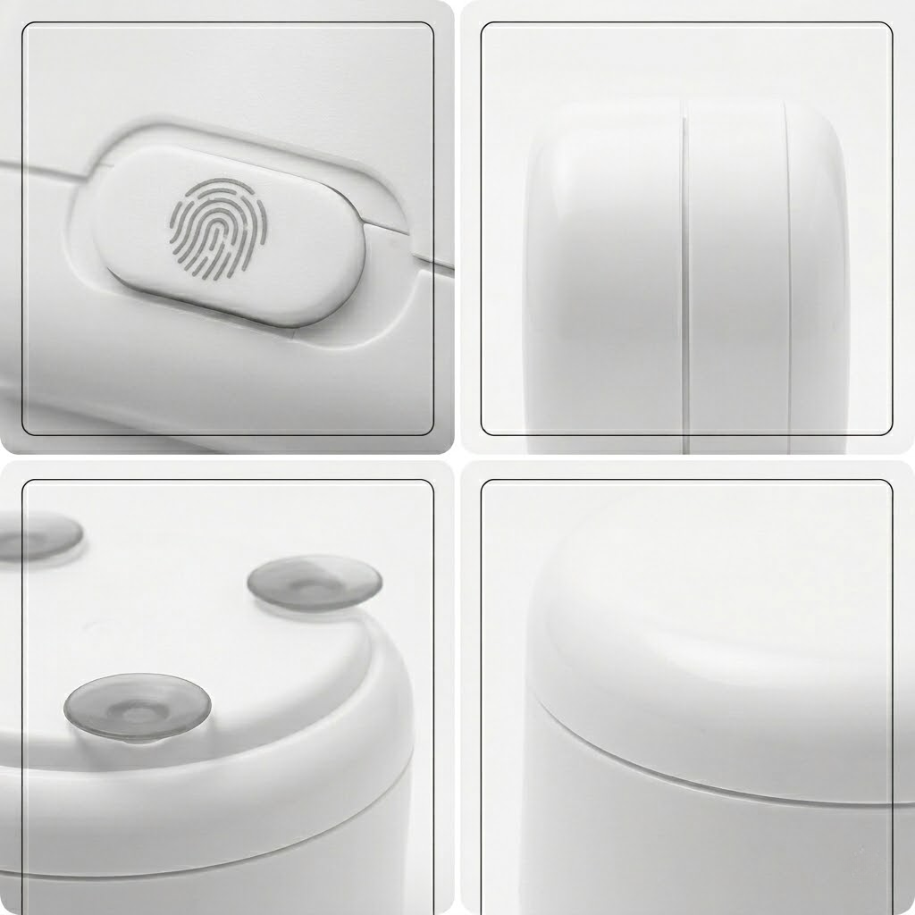 Professional 360° High-Frequency Portable Ultrasonic Jewelry Cleaner